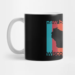 New Berlin Wisconsin Retro Mug